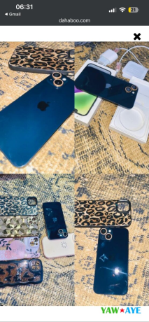 iphone-14-128gb-black-5-stylish-protective-cases-perfect-combo-on-yawaaye-big-1