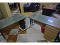 chic-wood-furniture-set-samsung-55-tv-sleek-glass-desk-for-sale-on-yawaaye-small-0