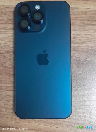 iphone-15-pro-max-bleu-titane-256-go-avec-accessoires-offre-negociable-sur-yawaaye-big-1