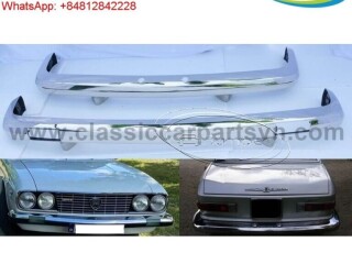 classic-1969-1971-lancia-flavia-2000-coupe-bumpers-rare-vintage-auto-parts