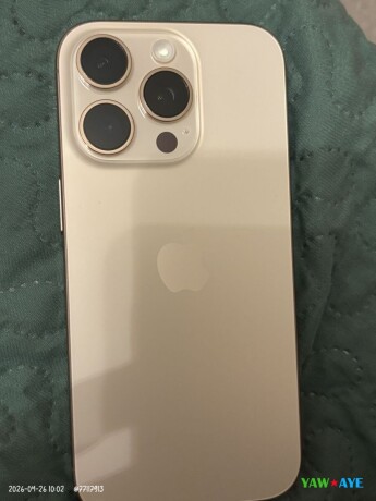 iphone-16-pro-gold-128gb-90-condition-negotiable-price-grab-it-now-on-yawaaye-big-0