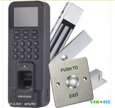 nouveau-kit-controle-dacces-hikvision-avec-terminal-biometrique-securisez-votre-espace-big-0