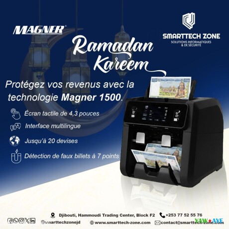 compteuse-de-billets-professionnelle-magner-1500-detection-avancee-des-faux-billets-big-0
