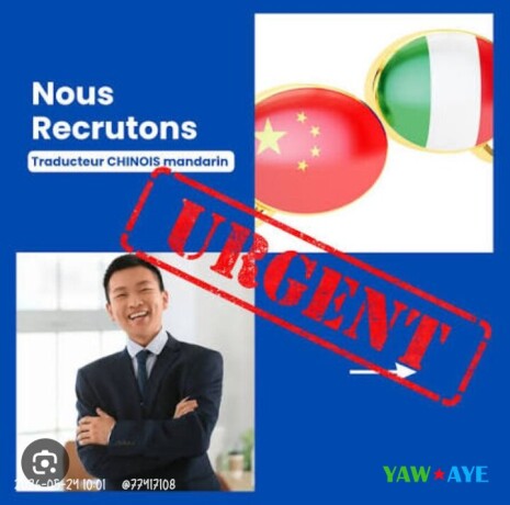 traducteurtrice-chinois-francaisanglais-urgent-et-disponible-big-0