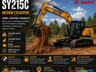 excavatrice-sany-sy215c-219-t-godet-11-m3
