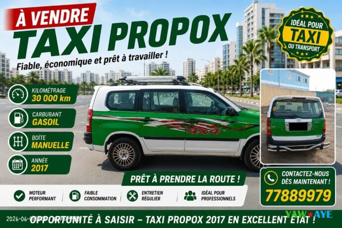 toyota-probox-taxi-2017-diesel-boite-manuelle-tres-bon-etat-big-1