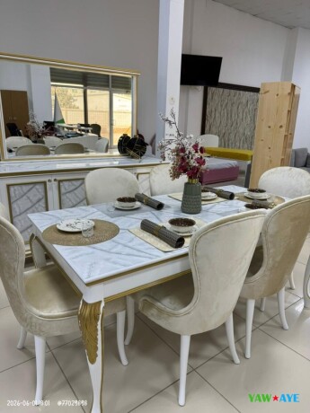 salle-a-manger-complete-6-places-avec-buffet-et-miroir-big-0