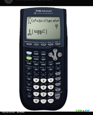 calculatrice-graphique-doccasion-en-excellent-etat-big-1
