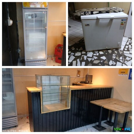 lot-dequipements-professionnels-pour-restaurant-et-snack-en-bon-etat-big-1