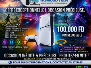 console-ps5-slim-quasi-neuve-avec-accessoires-inclus