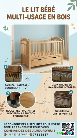 lit-bebe-en-bois-massif-avec-tiroirs-et-roulettes-pratiques-big-0