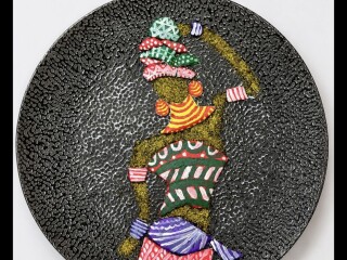 art-africain-original-texture-sur-toile-ronde-signe-boby