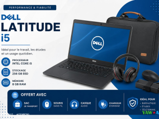 dell-latitude-core-i5-8-go-ram-256-go-ssd-avec-accessoires