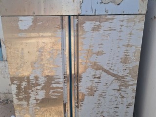 refrigerateur-2-portes-inox-neuf-jamais-utilise-parfait-etat