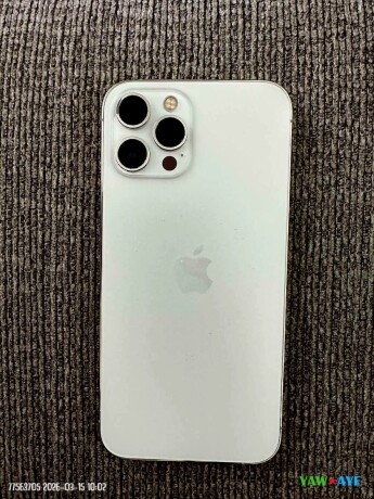iphone-12-pro-max-128gb-white-like-new-condition-grab-yours-on-yawaaye-big-1