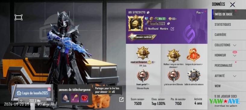 compte-pubg-elite-x-suit-m4-momie-titres-conquerant-a-saisir-sur-yawaaye-big-0