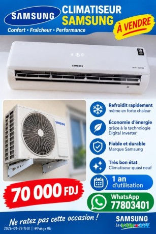 samsung-inverter-25-chv-air-conditioner-excellent-condition-at-yawaaye-big-0