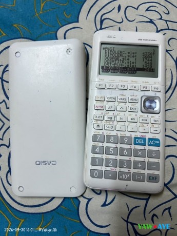 calculatrice-graphique-blanche-comme-neuve-avec-garantie-sur-yawaaye-big-0