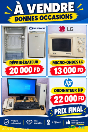 electromenager-et-informatique-doccasion-en-excellent-etat-a-djibouti-yawaaye-big-0