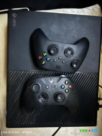xbox-console-with-2-controllers-price-negotiable-grab-yours-on-yawaaye-big-0