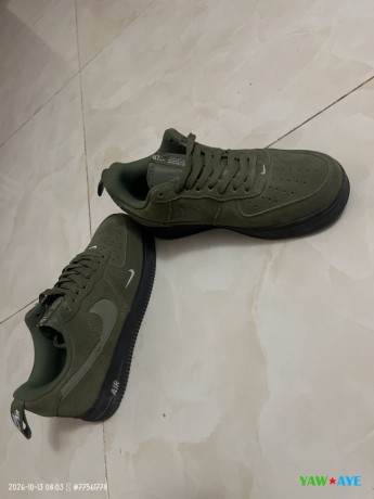 baskets-nike-air-force-1-vert-olive-neuves-pointure-41-big-1