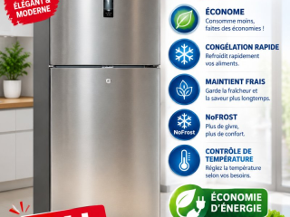 refrigerateur-airmost-424-litres-grand-volume-etat-neuf