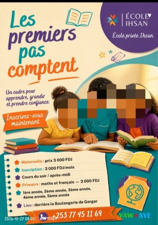 ecole-privee-ihsan-inscriptions-ouvertes-maternelle-et-primaire-big-0